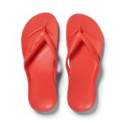 ARCHIES ARCH SUPPORT FLIP FLOPS CORAL