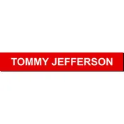 1-1/2” x 10” Engraved Nameplate