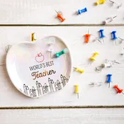 World’s Best Teacher Keepsake Dish