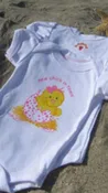 "New Chick in Town" Onesie