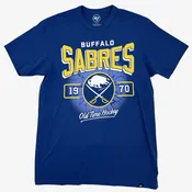 '47 Brand Buffalo Sabres Old Time Hockey Jetty Blue Franklin T-Shirt