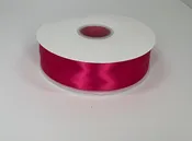 1 1/2" hot pink Ribbon single face Satin 100 Yds