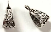 Bail Pewter Pendant