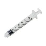 3 ml Empty Plastic Syringe