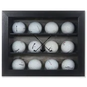 12 Golf Ball Shadow Box Display Case