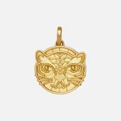 Animalia Tiger Pendant in 20K Peach Gold
