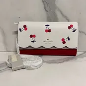 Kate Spade Bing Cherry Wallet On a Chain