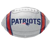 17" NFL New England Patriots Football Mylar Balloon