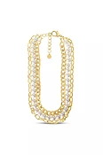 Martha Stewart Four Strand Pearl Chain Necklace