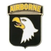 101st Airborne Screaming Eagle Lapel Pin