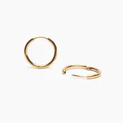 18K Gold PVD Classic Huggie Hoop Earrings