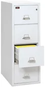 FireKing 4-1956-2 Four Drawer Vertical Letter Size Filing Cabinet