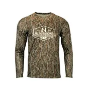 N1 Outdoors® Est. 2014 TriBlock Bottomland Camo Performance UPF 50+ Shirt