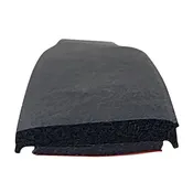 AP Products Rectangle Sponge Seal, 5/8" x 1/8" x 20', Black