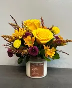 FALL CANDLE ARRANGEMENT