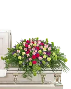 Always Remembered Casket Spray