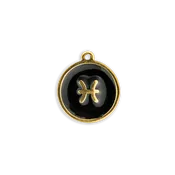 Black & Gold Pisces