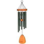 24" Wind Chime - Forest Green