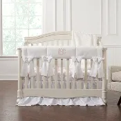 Bows 9-pc. Set (18" Skirt, Straight Rail Cover)