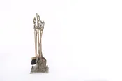 20th Century Italian Brass Five-Piece Fireplace Tool Set — LA MAISON SUPREME