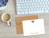 Neutral Evil Eye: A2 Stationery — a little card company
