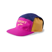 Brooks | Propel Mesh Hat 2.0 | Unisex | Magenta/Midnight/Brooks Logo
