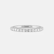 0.33-Carat Diamond Halfway Band