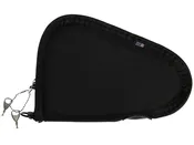 Allen 748 Locking Handgun Case Black Endura, YKK Zippers & Foam Padding Includes 2 Keys 8" L