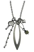 5 Piece Leaf Drop Necklace
