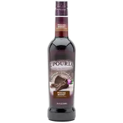 UPOURIA Mocha Boost Coffee Flavored Syrup (12) 750 mL Bottles with (6) Pumps