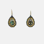 Abalone Teardrop Earrings