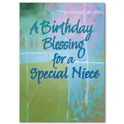A Birthday Blessing for a Special Niece Family Blessings Birthday Card