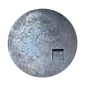 SOLD- Custom Wall Mounted Bronze Disc with Cutout — Wolf Hall Antiques