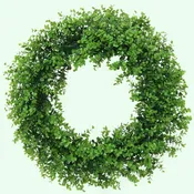 24” Artificial Boxwood Wreath
