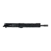 12.5" 338 ARC Complete Upper - Ballistic Adv Hanson Premium Black Series Barrel - 10" Rail - A2 Flash Hider - BCG - CH