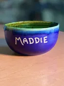 Personalized Ceramic Name Bowl — Dryden American Art Pottery