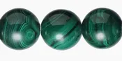 10mm Malachite Beads