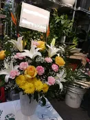 Funeral Floor Baskets 003 / BASKET#130WLYR-1