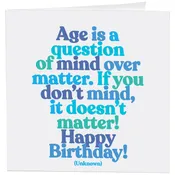 Age Is a Question