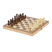 11" TRAVEL WOODEN CHESS SET