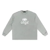 Snow Washed Frayed Edge T-Shirt