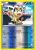 Meowth - 80/99 (Mirror Reverse Holo) - 080/099 (Promo) (Reverse Holofoil) | MP