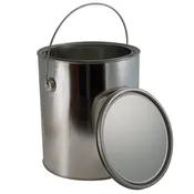 128 oz. (1 Gallon) Metal Paint Can, Unlined w/Ears (Bails and Lids included)