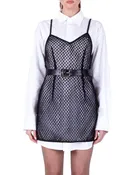 BONBOM Net Mini Dress