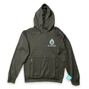 Activewear Pullover Hoodie - Dark Grey