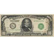 $1000 U.S. Federal Reserve Note