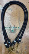 6′ Rubber Tie Pair