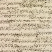 12 x 12 Printed Canvas Sheet - French Script