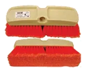 10" Soft Orange Wash Brush for Acid Cleaning