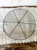 French Pie Cooling Rack | Vintage Kitchen Decor
